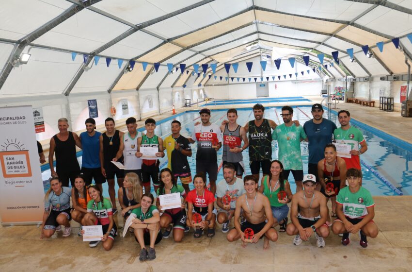  SE REALIZO EL TRIATLON SUPER SPRINT RELAY