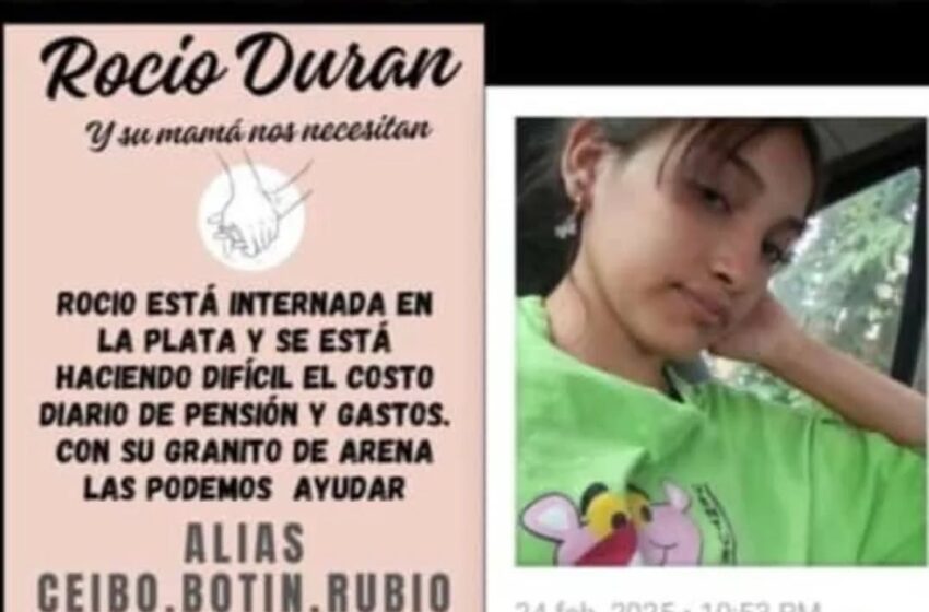  PIDEN AYUDA PARA ROCIO DURAN Y SU FAMILIA