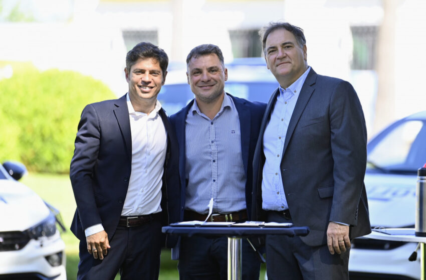 FIRMA DE CONVENIO CON LA PROVINCIA PARA FORTALECER LA SEGURIDAD
