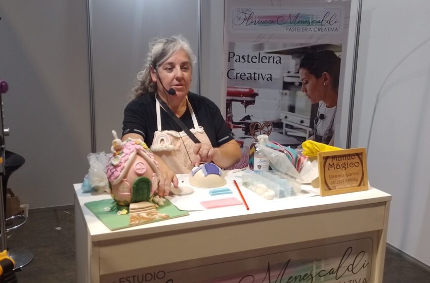  YANINA GARROS PARTICIPO DE LA “EXPO CUPCAKES” EN LA RURAL DE PALERMO