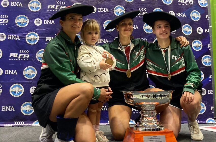  PELOTA PALETA: HELENA PEDRETTI, CAMPEONA NACIONAL