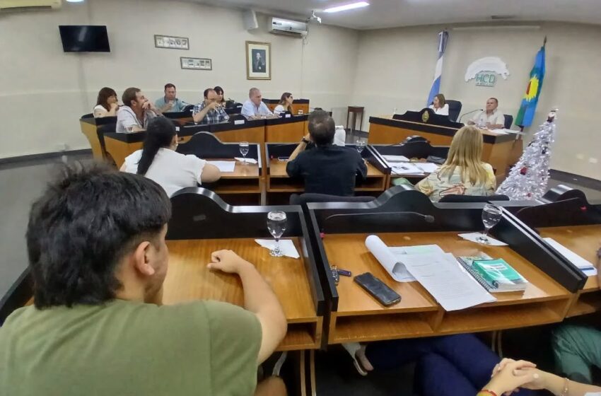  SE REUNE ESTE JUEVES EL HONORABLE CONCEJO DELIBERANTE